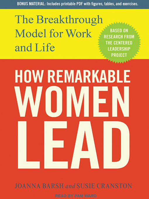 Title details for How Remarkable Women Lead by Joanna Barsh - Available